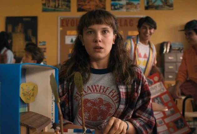 Кадр из «Очень странные дела» 4 сезон 1 серия