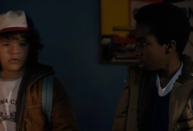 Кадр из «Очень странные дела» 1 сезон 2 серия